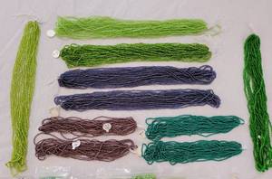 Collection of Bead Shanks  Strands