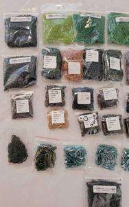 Collection of Bead Strands and Loose Beads
