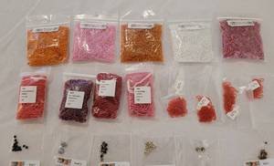 Collection of Bead Strands and Loose Beads
