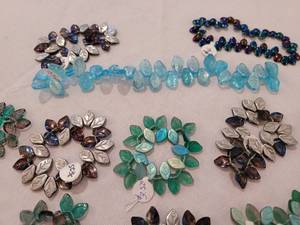 Lovely Iridescent Bead Strands