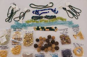 Collection of Bead Strands and Loose Beads