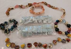 Collection of Bead Strands and Pendants