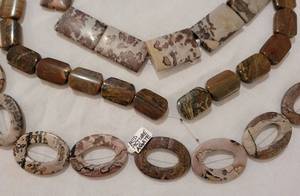 Quality Set of Bead Strands in Earth Tones including Jasper Beads