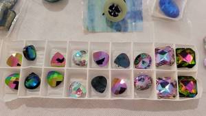 Unique Collection of Beads & Jewelry Accents including Swarovski Crystals