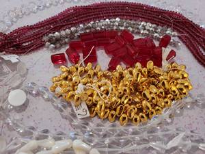 Collection of Bead Strands and Loose Beads