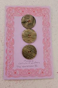 Vintage Wafer & Tight Top Buttons