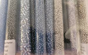 22 Vials of Micro Beads in a Variety of Sizes & Colors