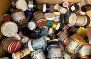 Box of Embossing Powders