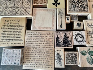 Rubber Crafting Stamps
