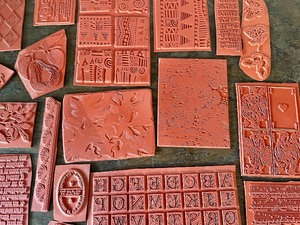 Rubber Stamps without the Wooden Back