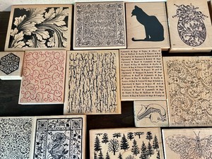 Crafting Rubber Stamps