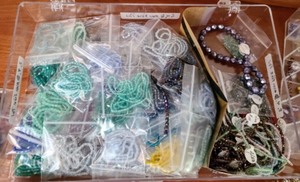 Beads, Embellishments and String Beads