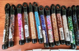 Assorted Tubes of Beads