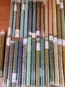 Wonderful and Colorful Variety of Tubes and Bagged Beads