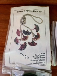Lorenzo de Medici Bracelet Kit by Melanie de Miguel & Gingko Leaf Necklace Kit by Diane Fitzgerald and More