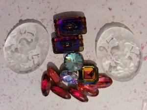 Set of Unique Beads & Pendants & Jewelry Accents