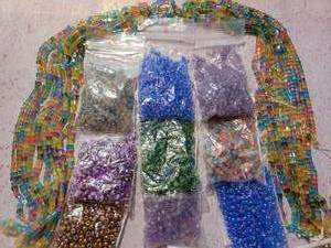 Colorful Collection of Bead Strands