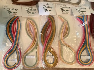 Large Lot of Quilling Paper