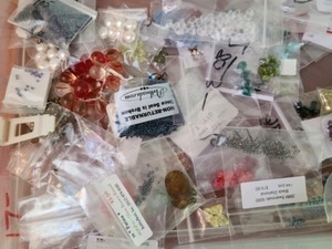 Assorted Beads and Embellishments