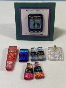 Hand Made Glass Bead by Ron Paul Benson and More