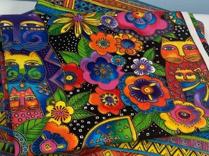 Laurel Burch Fabric Remnants