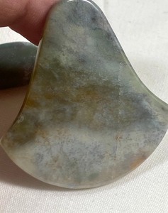 Three Multi Colored Jade Pendants