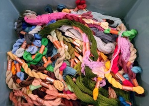 Colorful Embroidery Floss