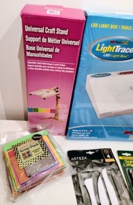 New Light Up Drawing Board and Calligraphy Supplies