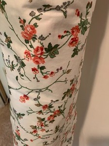 Bolt of Floral Fabric