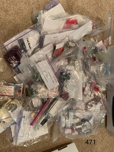 Mystery Box of Beads and Misc Crafting Supplies