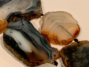 Strand of Agate Beads