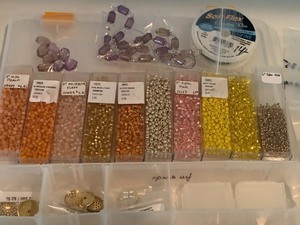 Variety of Beads and Findings