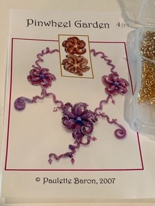 Bead Kit by Paulette Baron Pinwheel Garden