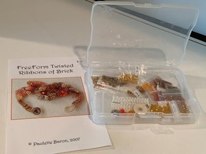Freeform Twisted Ribbons of Brick Beading Kit by Paulette Baron