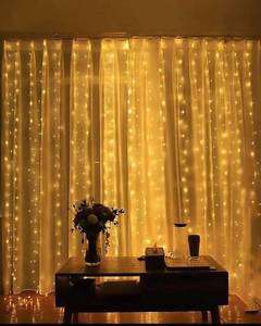 lot 26 image: 3M Curtain Decorative String Light