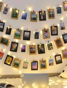 lot 36 image: 1pc String Light With 40pcs Clip Bulb