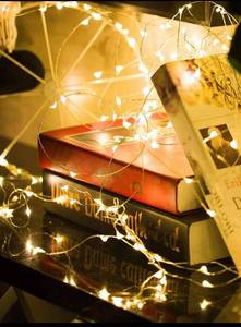 lot 12 image: 1pc Copper String Light With 100pcs Bulb