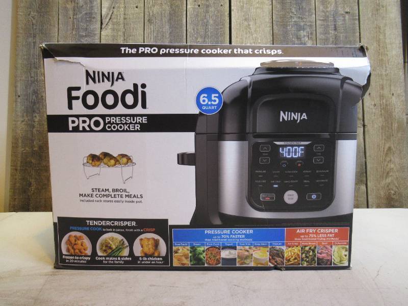 Ninja - Foodi� 11-in-1 6.5-qt Pro Pressure Cooker  Air Fryer with Stainless finish, FD302 - Stainless Steel