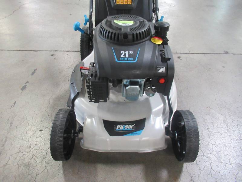 lot 53 image: Pulsar 21 in. 200 cc Gas Recoil Start, Walk Behind Push Mower, Self-Propelled 3-in-1 with 3 Position Height Adjustment PTG1221SA2