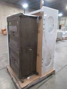lot 308 image: WHOLESALE MIXED PALLET OF VANITY CABINETS