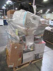 lot 109 image: WHOLESALE MIXED PALLET OF MISCELLANEOUS HOUSEWARES, TOOLS, LIGHTING AND MORE