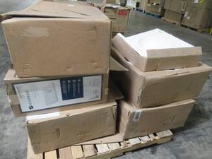 lot 112 image: WHOLESALE MIXED PALLET OF MISCELLANEOUS VANITY TOPS