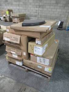 lot 124 image: WHOLESALE MIXED PALLET OF MISCELLANEOUS BUILDING MATERIALS AND MORE