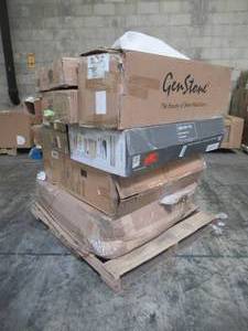 lot 127 image: WHOLESALE MIXED PALLET OF MISCELLANEOUS HOME DECOR AND RANGE HOODS