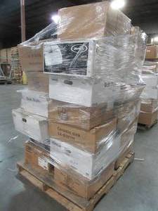 lot 138 image: WHOLESALE MIXED PALLET OF MISCELLANEOUS VANITY SINK BASINS