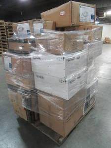 lot 139 image: WHOLESALE MIXED PALLET OF MISCELLANEOUS VANITY SINK BASINS