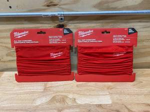 lot 75 image: MILWAUKEE Lot of 2- Red Multi-Functional Neck Gaiters