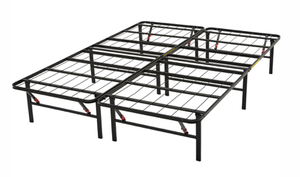 lot 72 image: AMAZON BASICS AMZ-14BIBF-F Platform Bed Frame, Black, Full