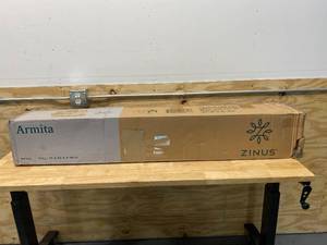 lot 73 image: ZINUS 9 Inch Smart Metal Box Spring  Mattress Foundation  Strong Full