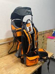 lot 21 image: LUVDBABY Premium Baby Backpack Carrier for Hiking with Kids  Carry Your Child Ergonomically